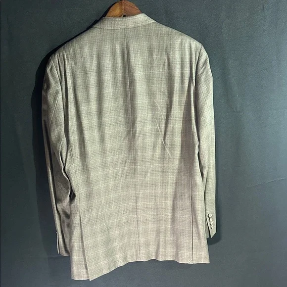 Ralph Lauren Beige Plaid Men's Blazer